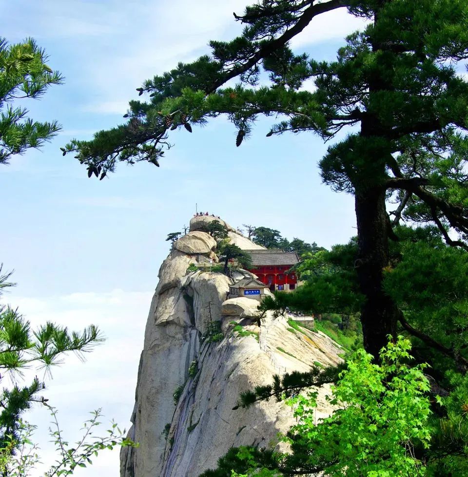 带你观赏华山金秋风景,华山美景一日游