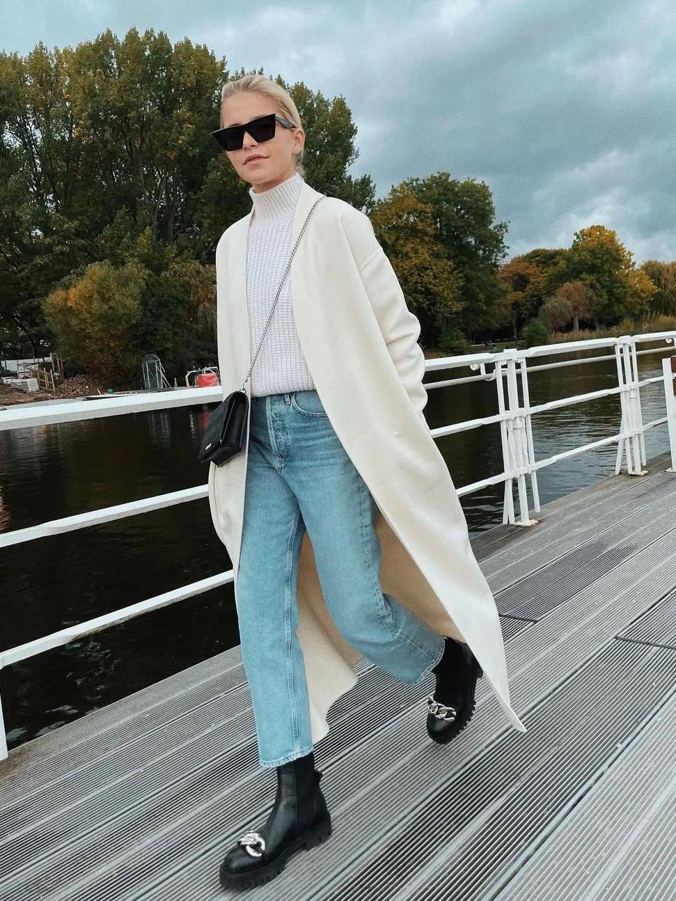 收藏大衣的方法和技巧,大衣穿搭150显高显气质