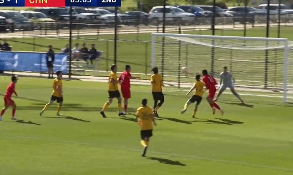 u17国青vs澳大利亚,输球但出线