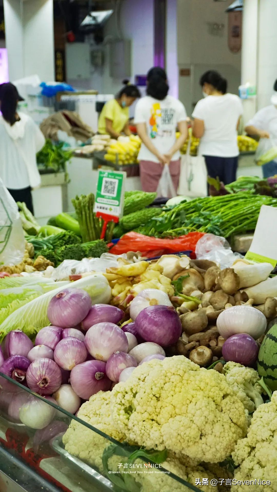 南昌沁园菜市场，是对吃货爱的供养