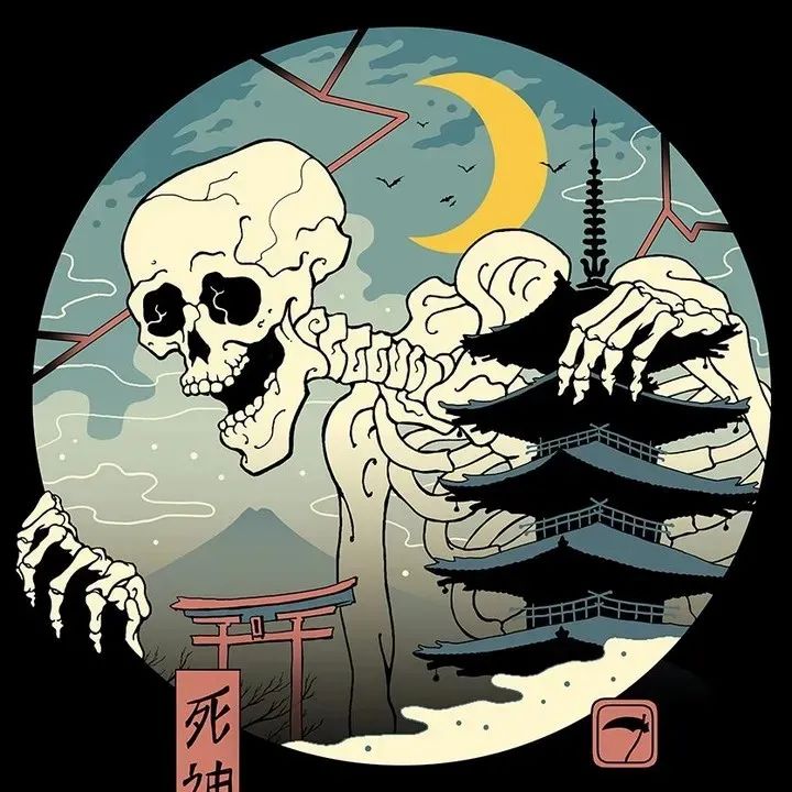 浮世绘动漫插画,菲律宾著名插画师作品