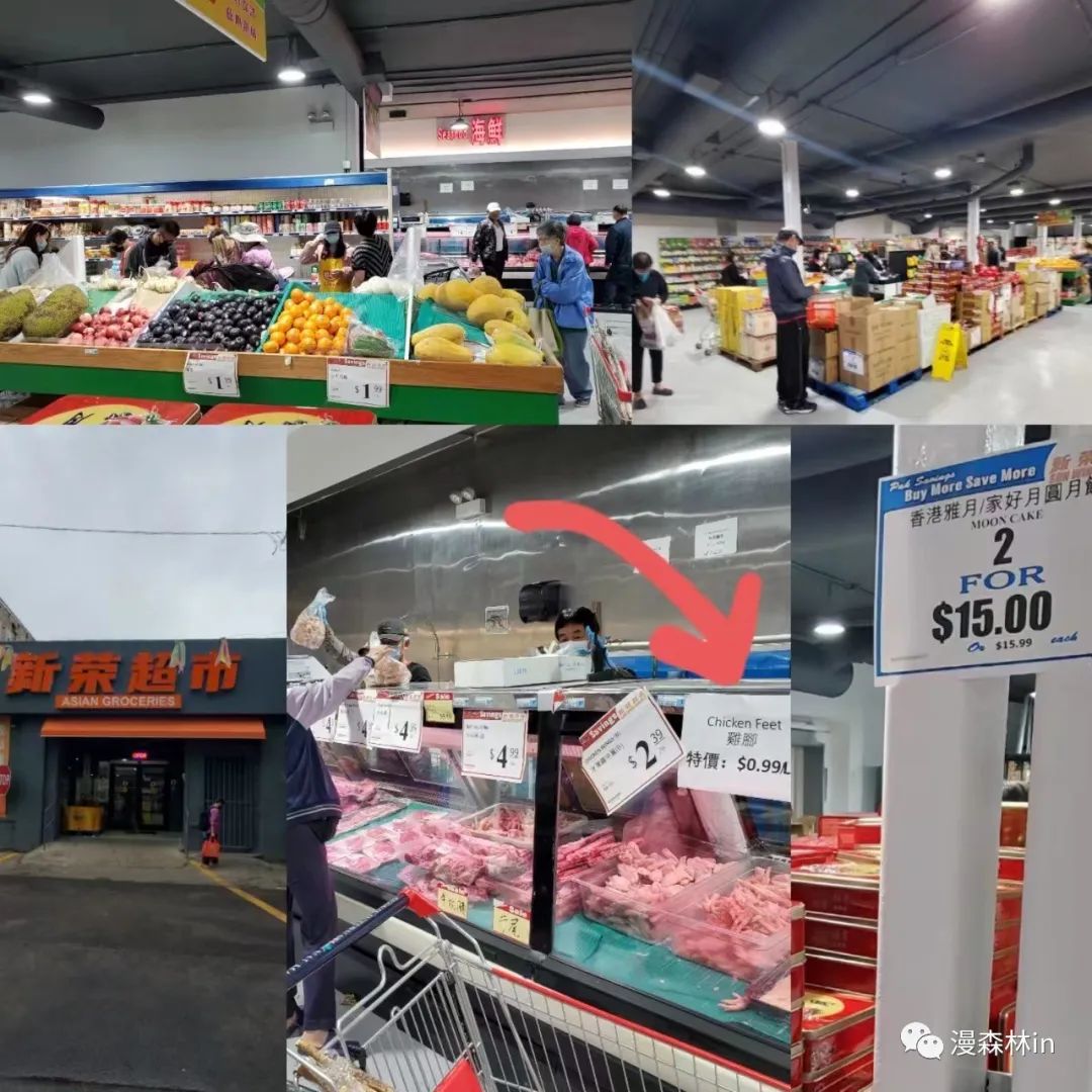 哇哦!原来美国大城市也有人摆地摊卖菜