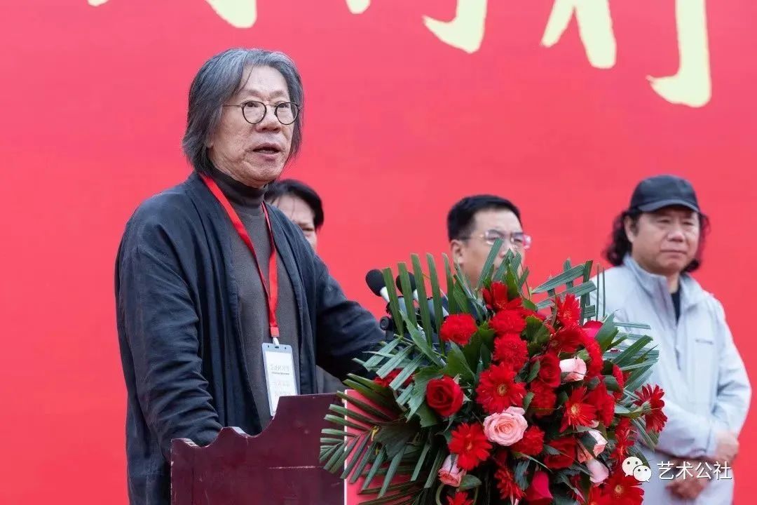 “与时代同行—中国书画名家走进榆阳学术邀请展”在陕西榆林开幕