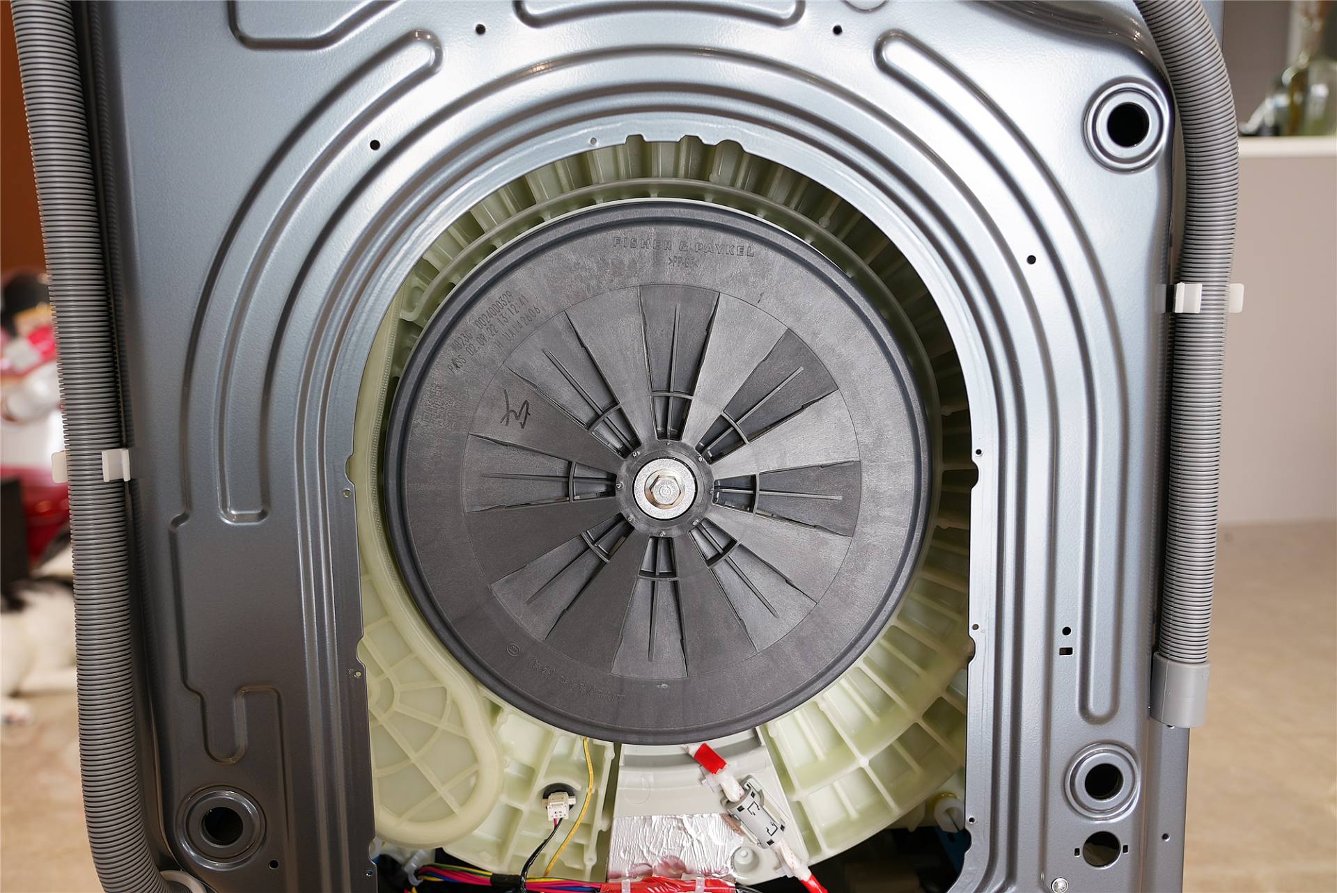 海尔纤美洗烘一体洗衣机拆卸,海尔精华洗洗衣机拆解评测