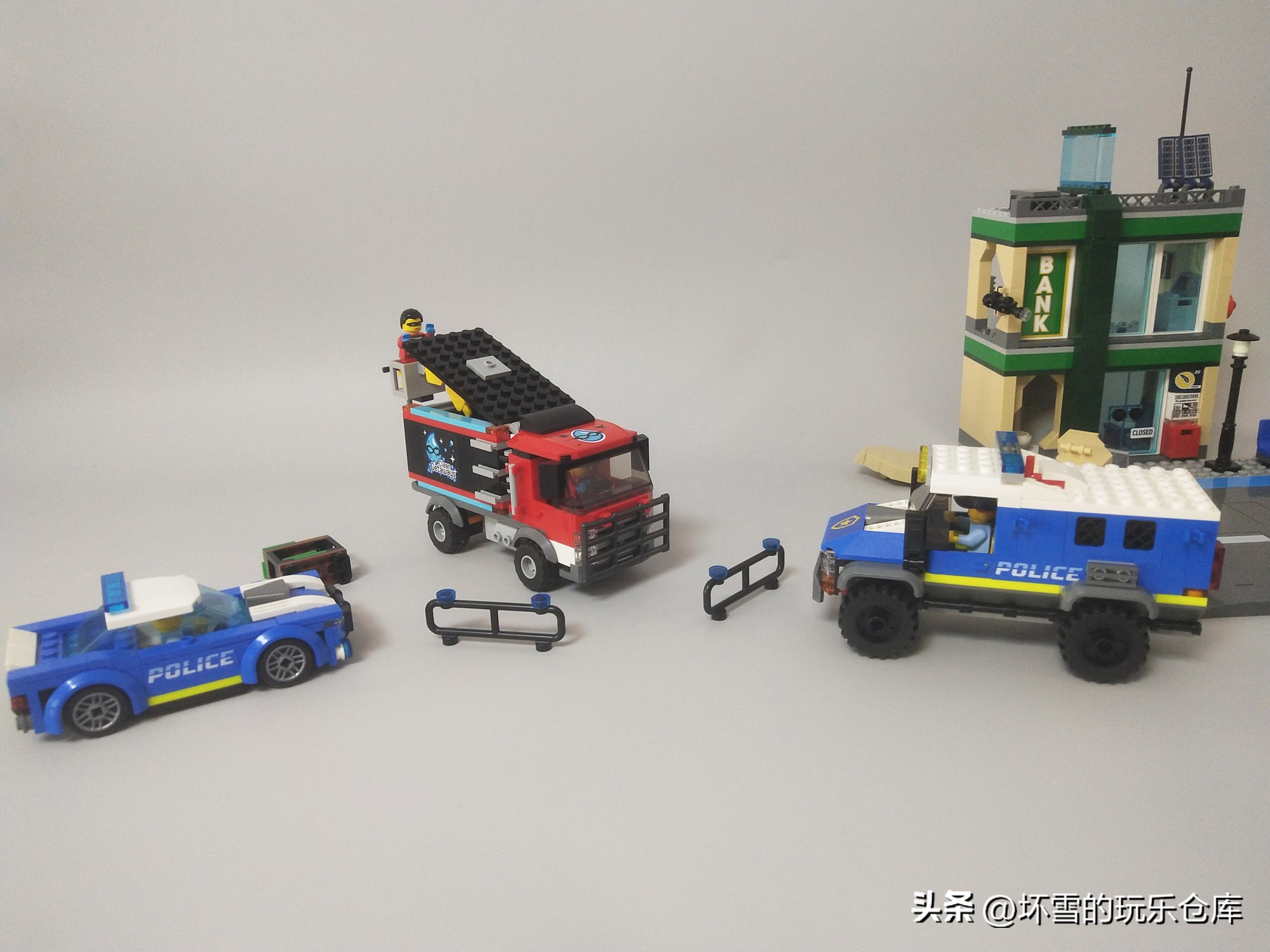 乐高城市系列乐高警察抓小偷,乐高城市组警察系列乐高视频