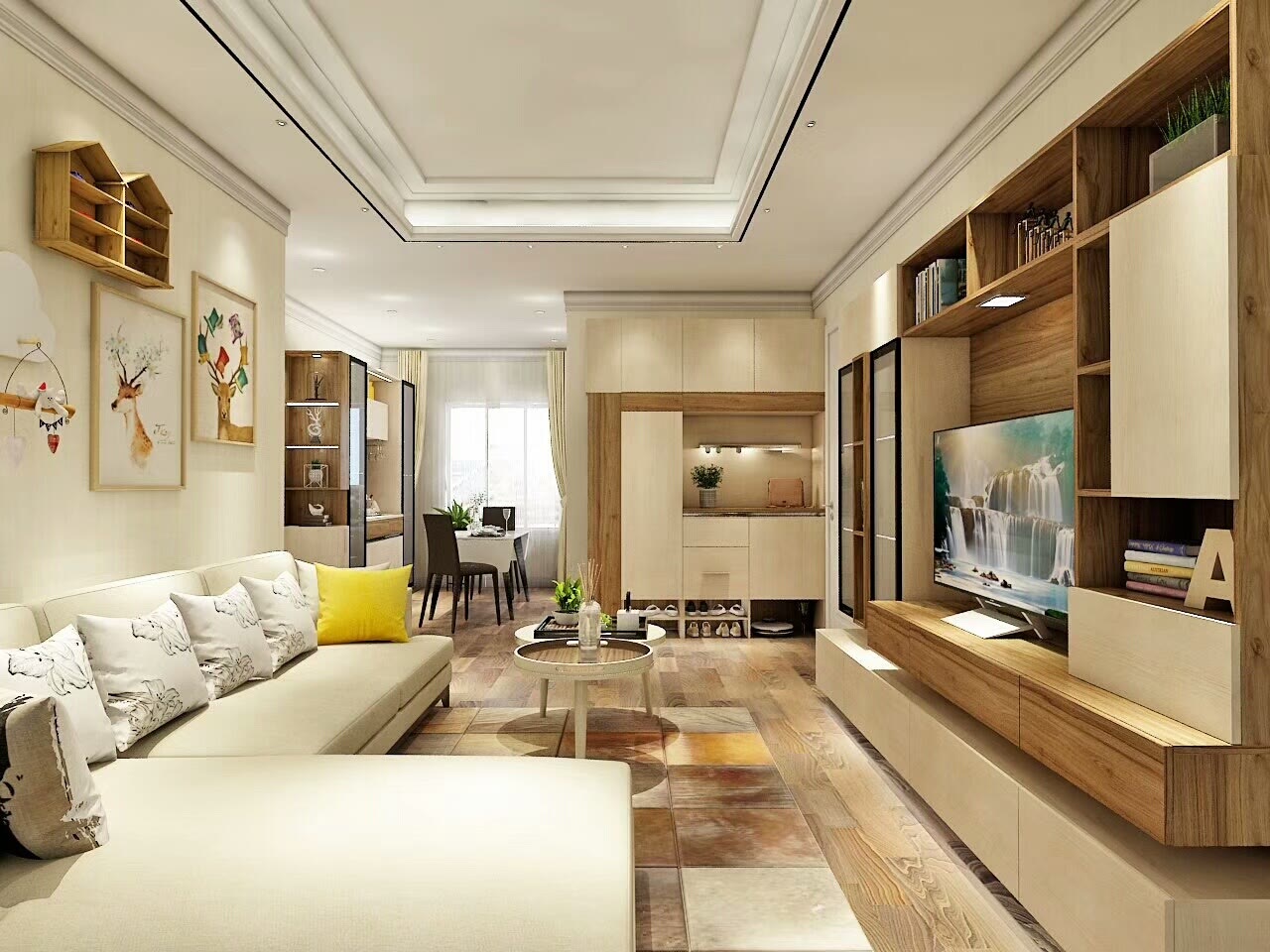 家装电视柜设计效果图大全,小户型电视柜设计图大全