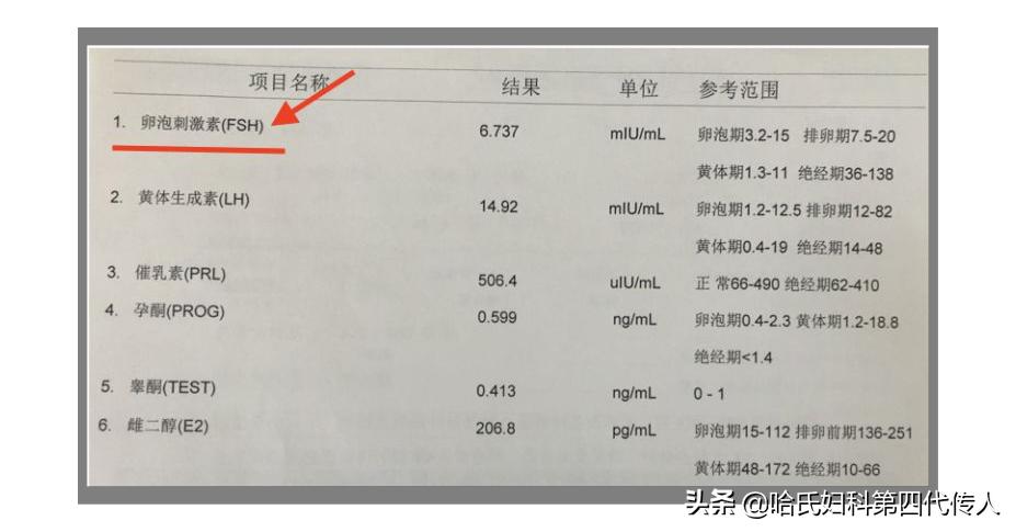 性激素六项正常卵巢就正常吗,性激素六项第一项高