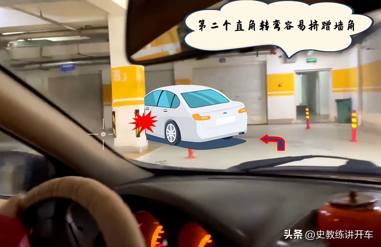 新手地下车库怎么停车,到地下车库都觉得恐惧咋办