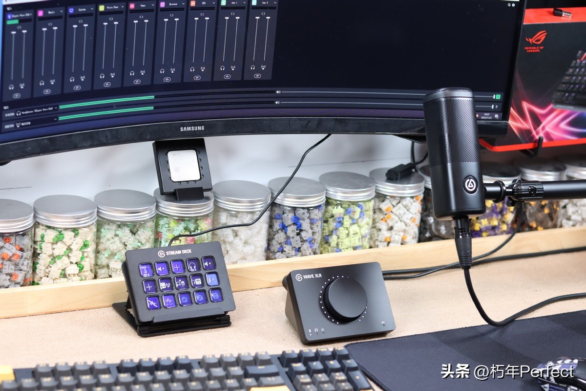 麦克风声卡套装直播,主播无线麦克风声卡套装