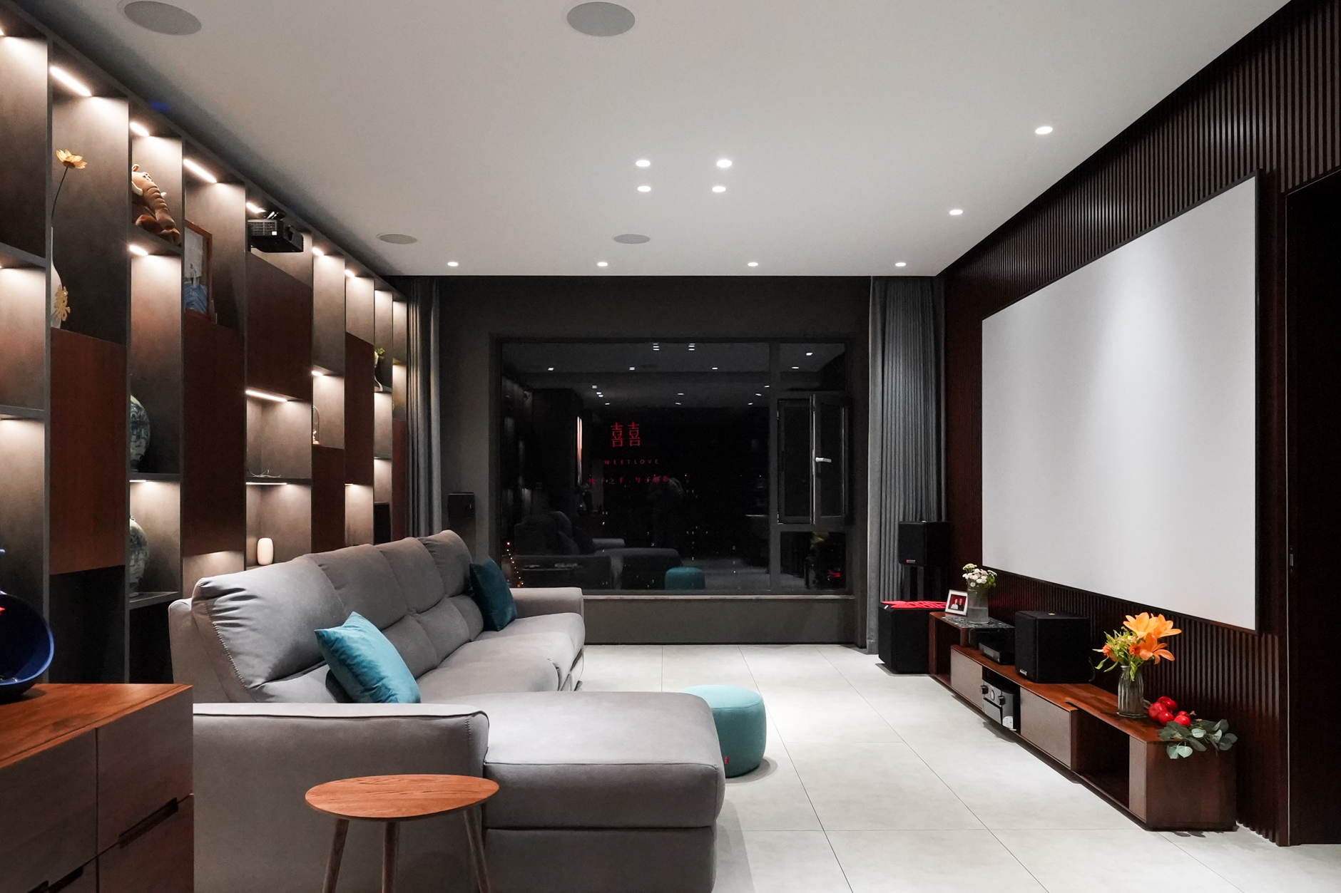 是特殊的缘分，才让“猪齐齐的好朋友”完成了这套7.1.4家庭影院