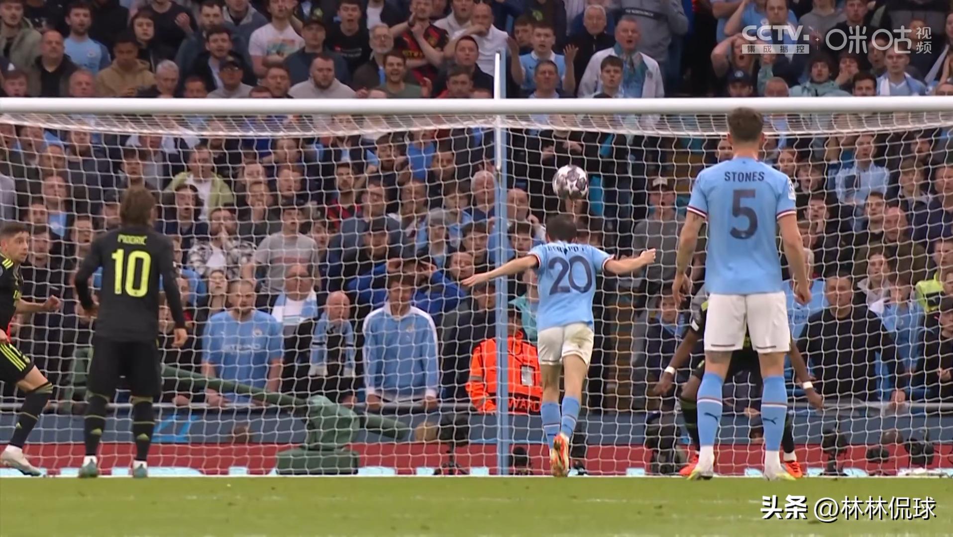 欧冠半决赛首回合曼城4:3击败皇马,曼城队史首夺欧冠成就三冠伟业