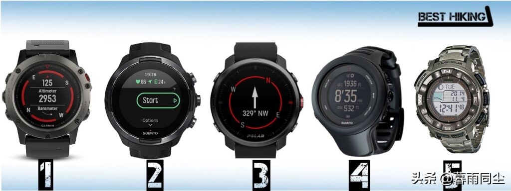 户外探险手表500以内推荐,背包客苹果手表