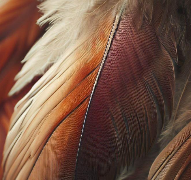 美轮美奂的羽毛艺术，帕拉卡斯的羽毛制品，鸟羽编织的华美世界