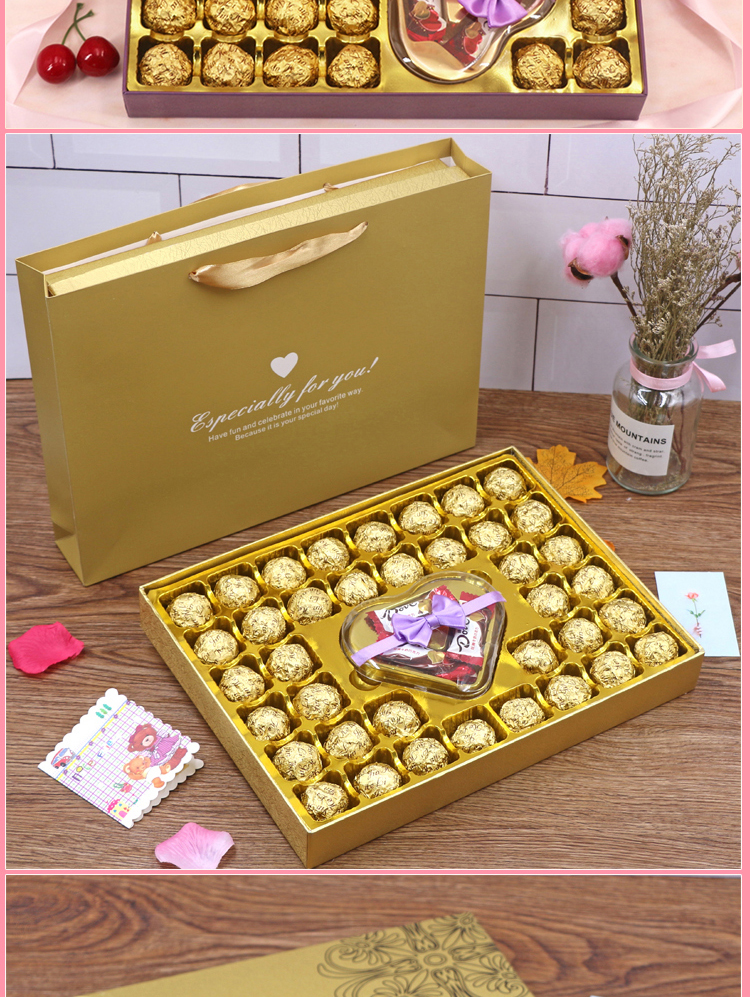 德芙巧克力礼盒装送女友生日礼物,圣诞节德芙巧克力47.5