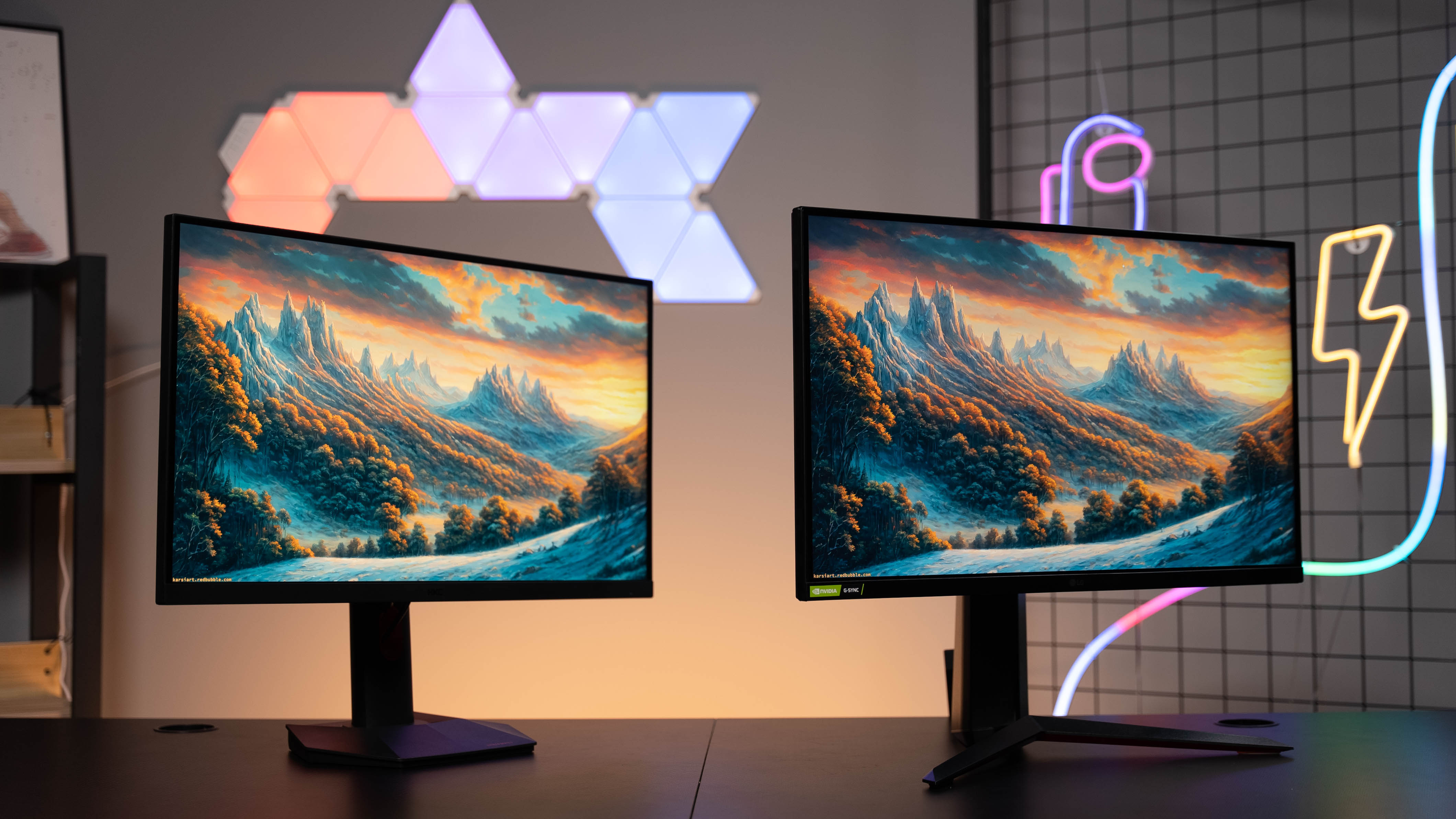 hkcig27q和sg27显示器测评,27gp850-b和q27g3z显示器对比