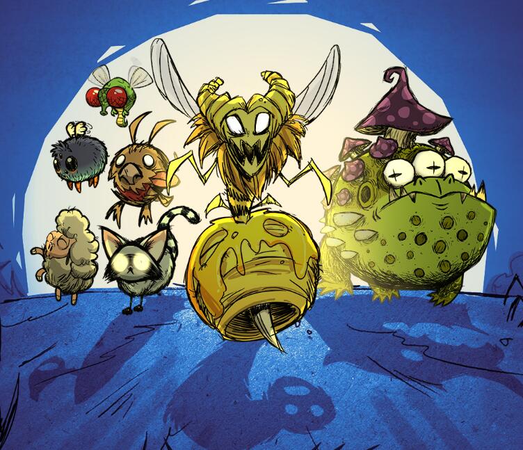 饥荒联机版老奶奶岛超级详细攻略,饥荒联机版中老奶奶种地