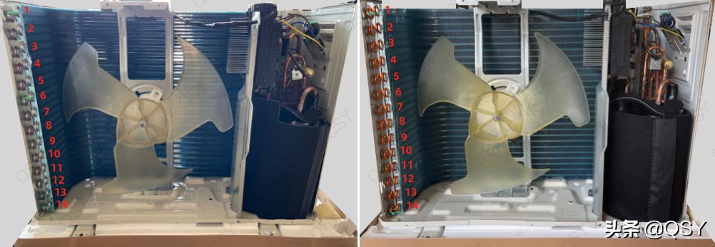 格力云锦圆形空调拆解内机,格力空调3匹云锦测评