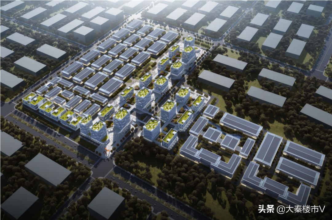 西咸新区超高层效果图,西咸新区绿地超高层