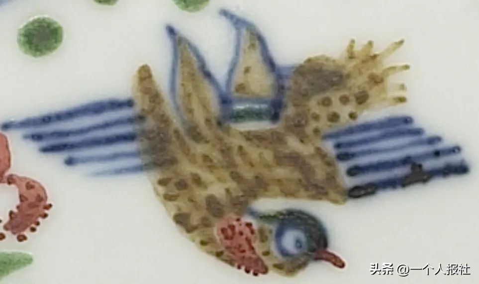 姹紫嫣红瓷器杯子绘画,斗彩瓷有口沿无釉的吗