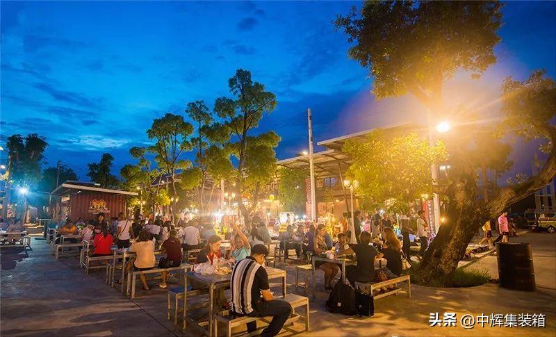 集装箱地摊集市,集装箱市集深圳