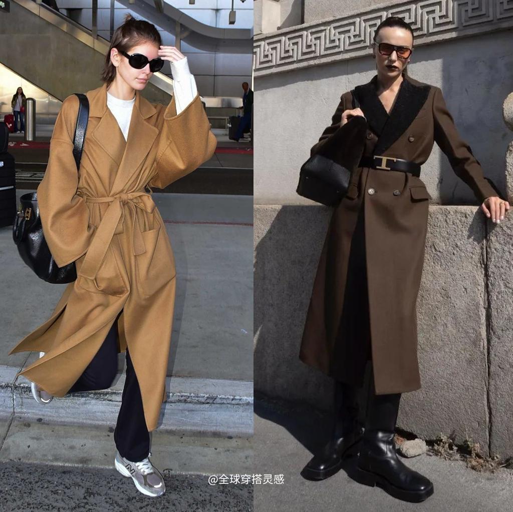 冬季呢子衣小个子穿搭,现在冬季上下衣穿搭