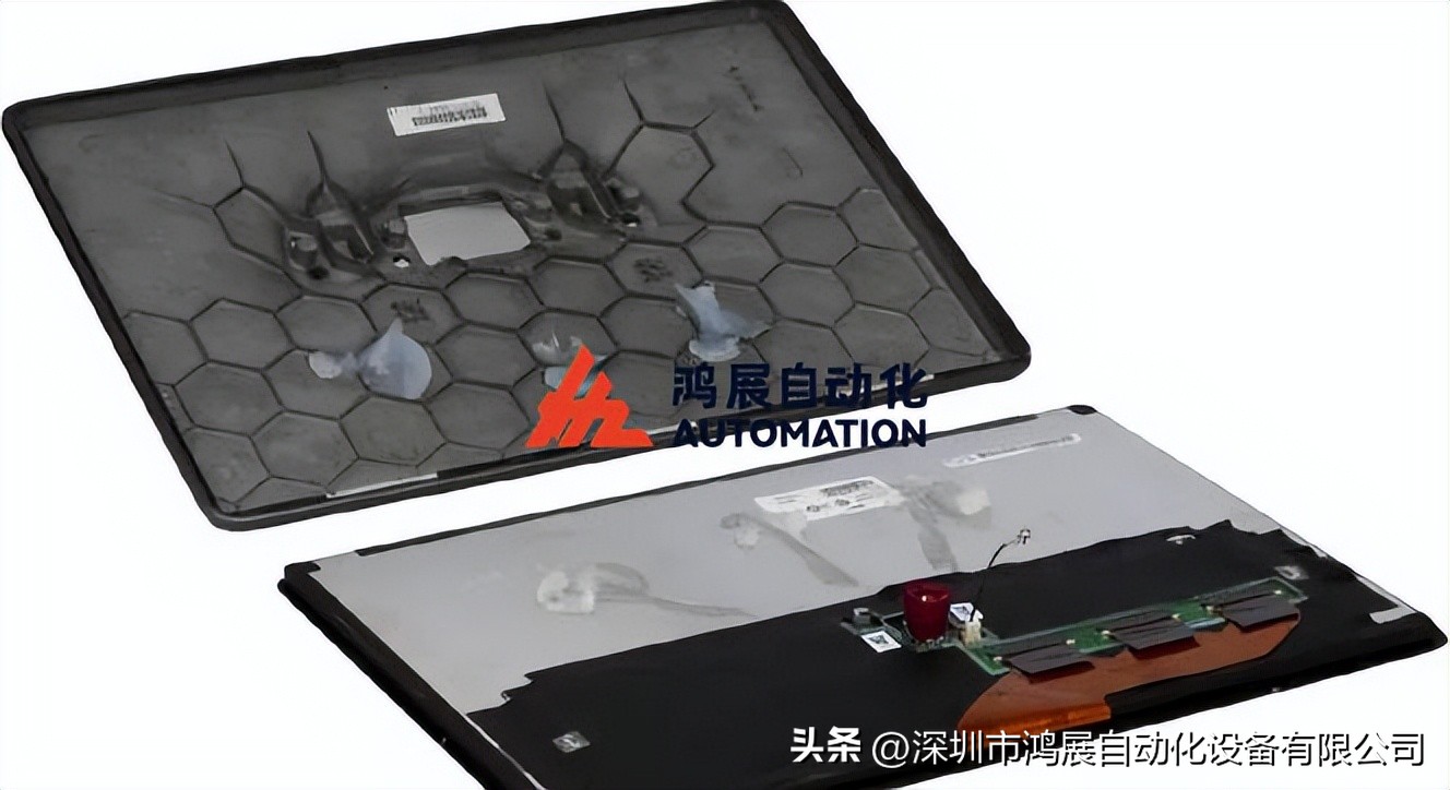 自动点胶机车载显示屏点胶工艺-鸿展自动化