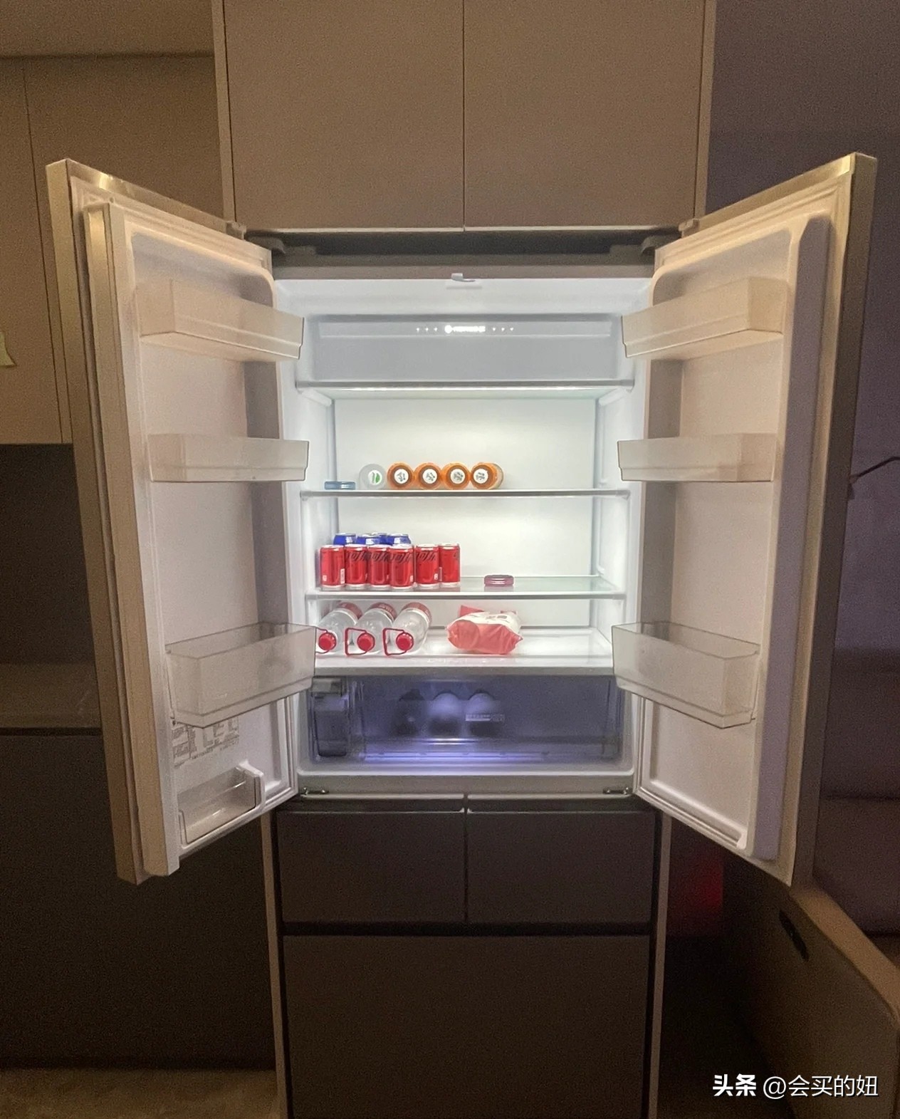 零缝隙嵌入式冰箱厚度,全嵌入式冰箱尺寸一览表图解