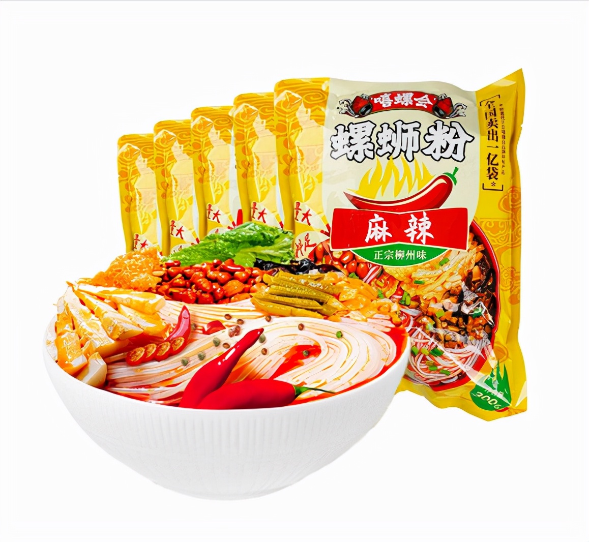 嘻螺会正宗柳州螺蛳粉前十名,嘻螺会肥汁螺蛳粉330g