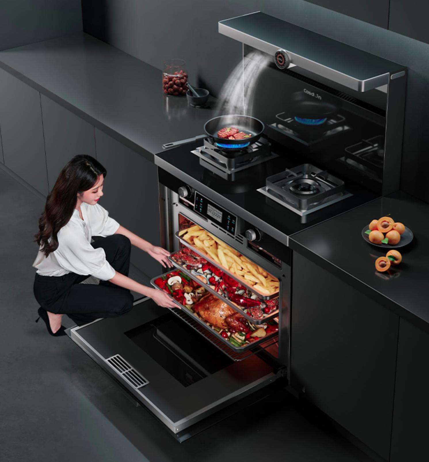 实体店如何选择集成灶,集成灶店探店