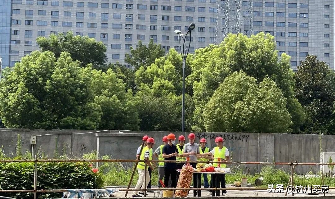 杭州烂尾楼施工,杭州下沙江滨站烂尾楼最新进展