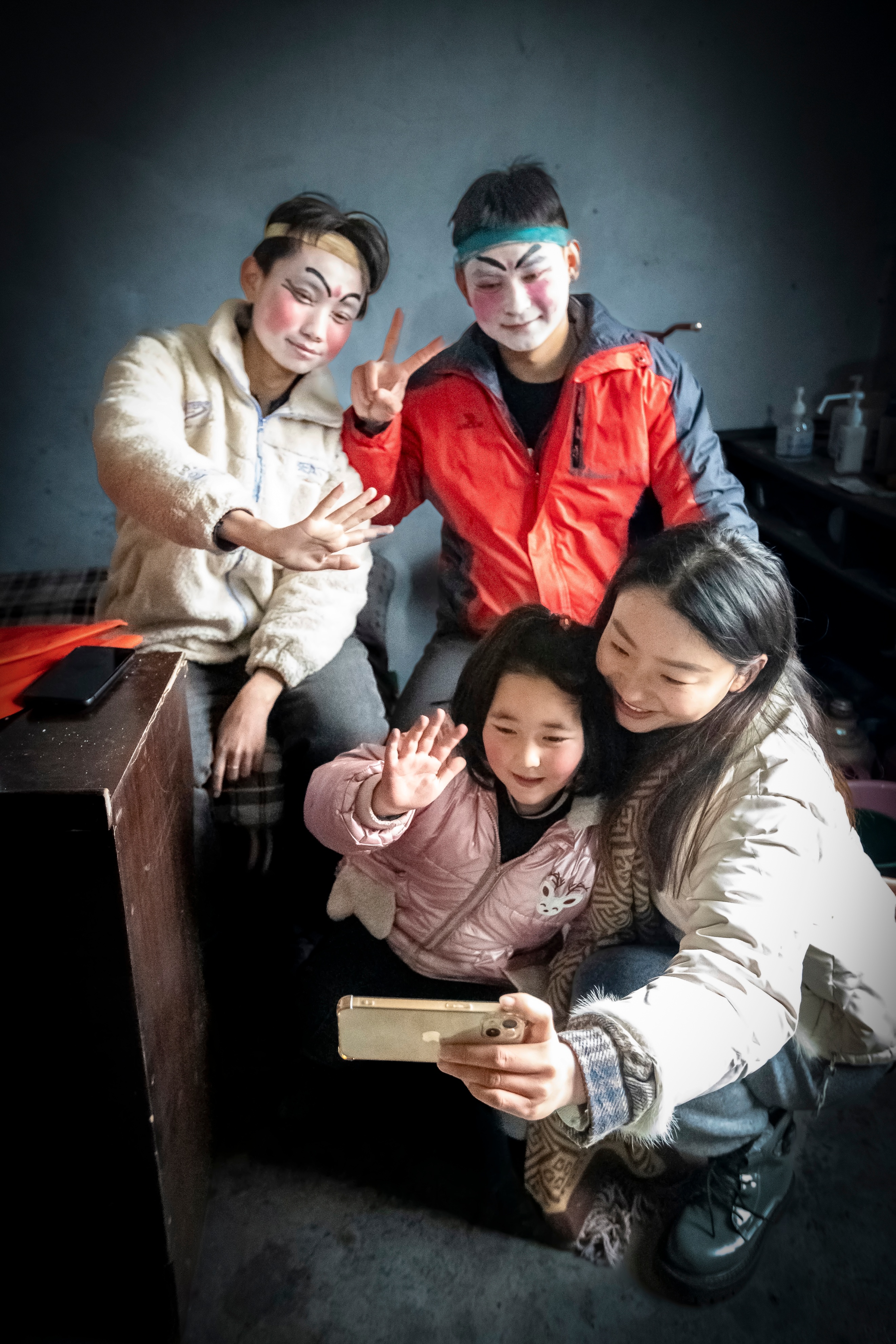 沂水大峪送火神时间,大峪村送火神舞狮