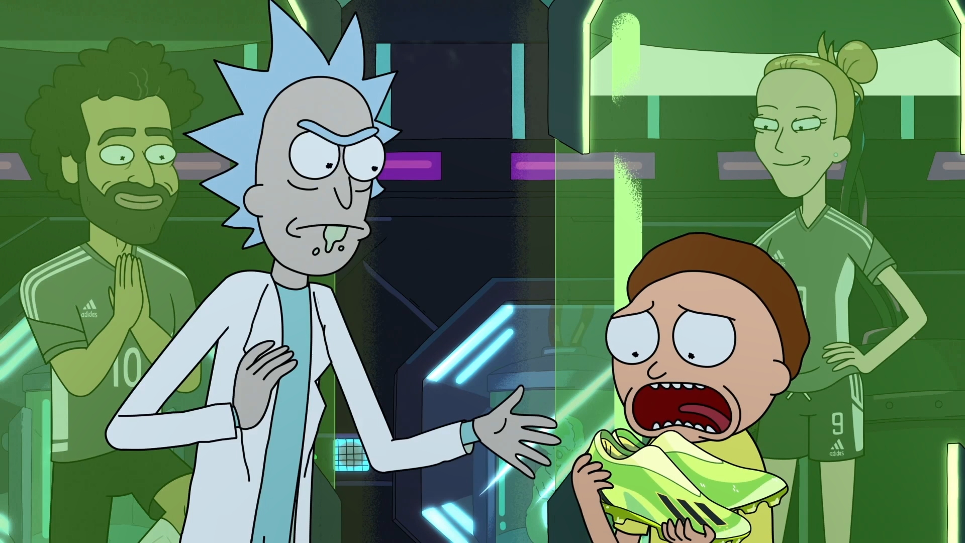 adidas瑞克和莫蒂,足球鞋阿迪达斯瑞克和莫蒂