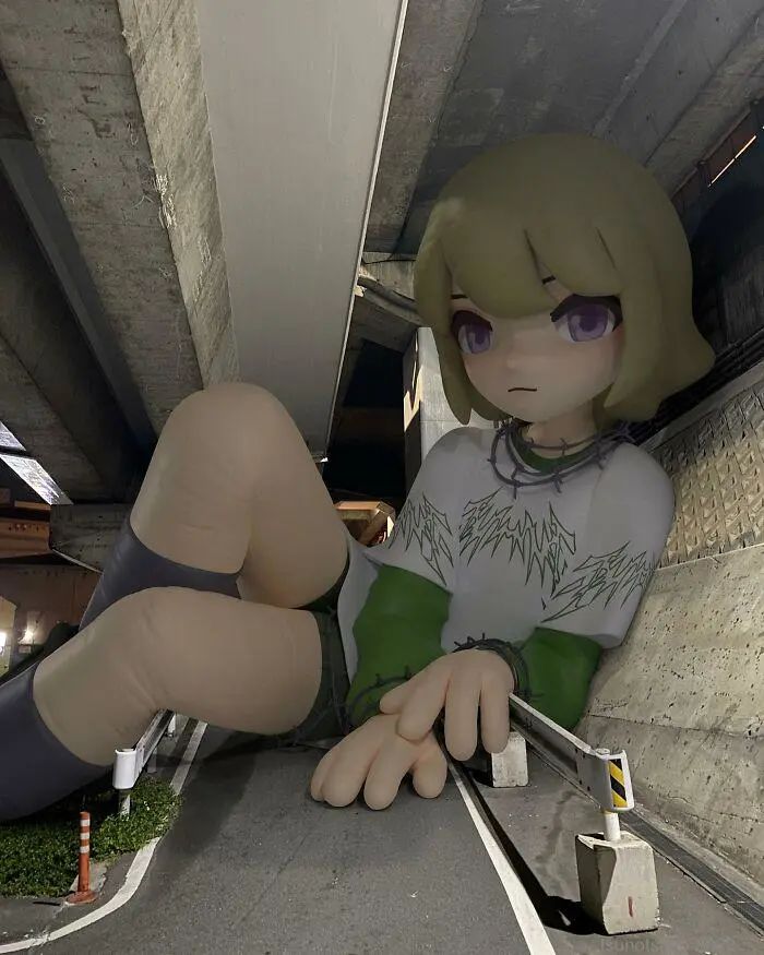 超逼真卡通人偶,充气卡通人形公仔