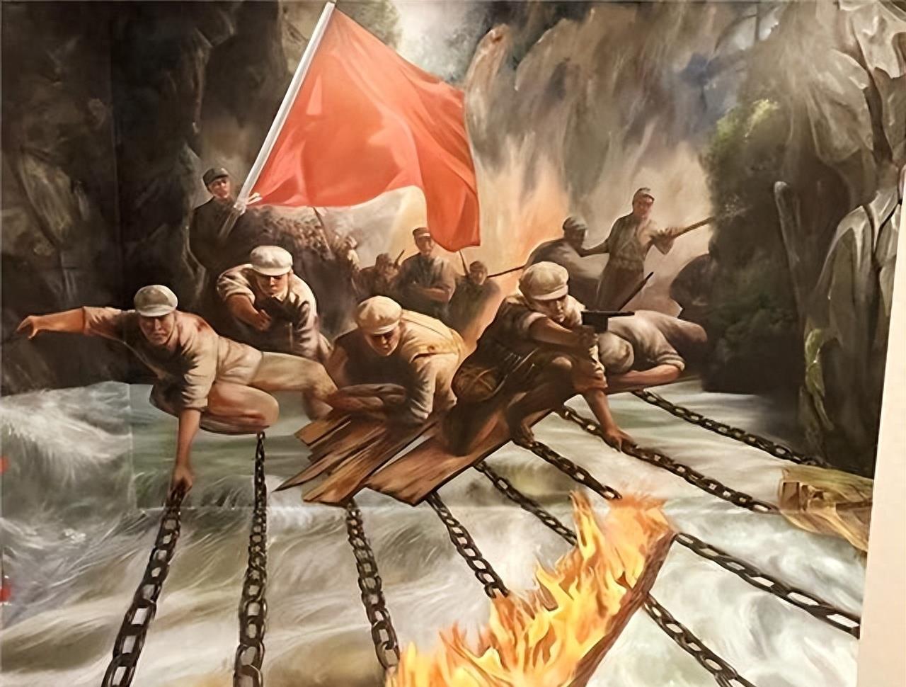 泸定铁索桥修建什么朝代,泸定桥是哪年建造的