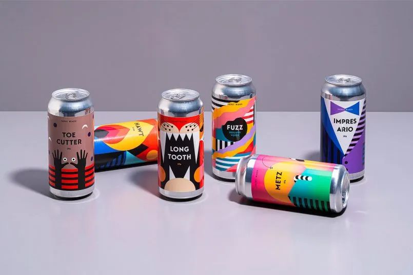 简约化酒包装设计图片,这些酒包装设计太上头了