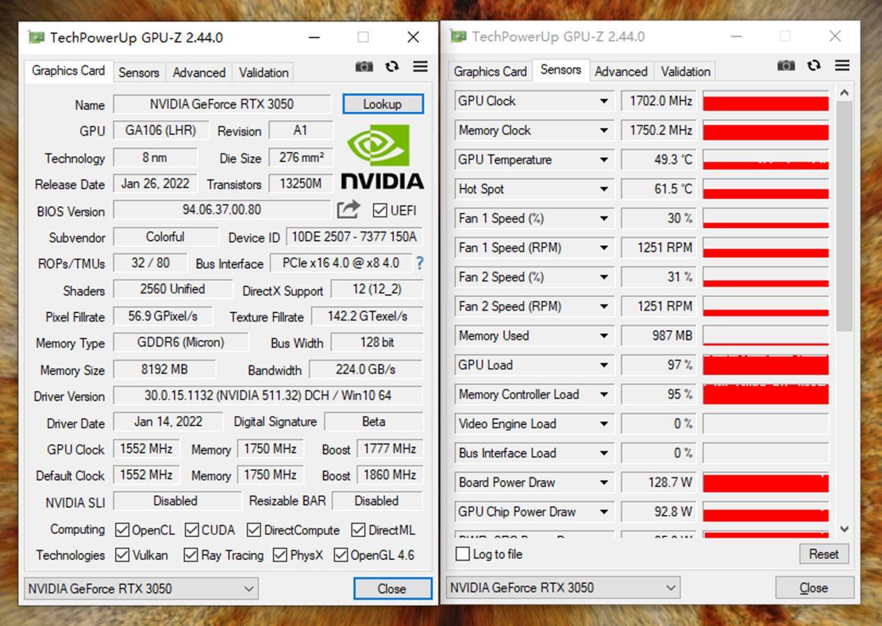 rtx3050显卡100%高色域,rtx3050显卡最稳定版本