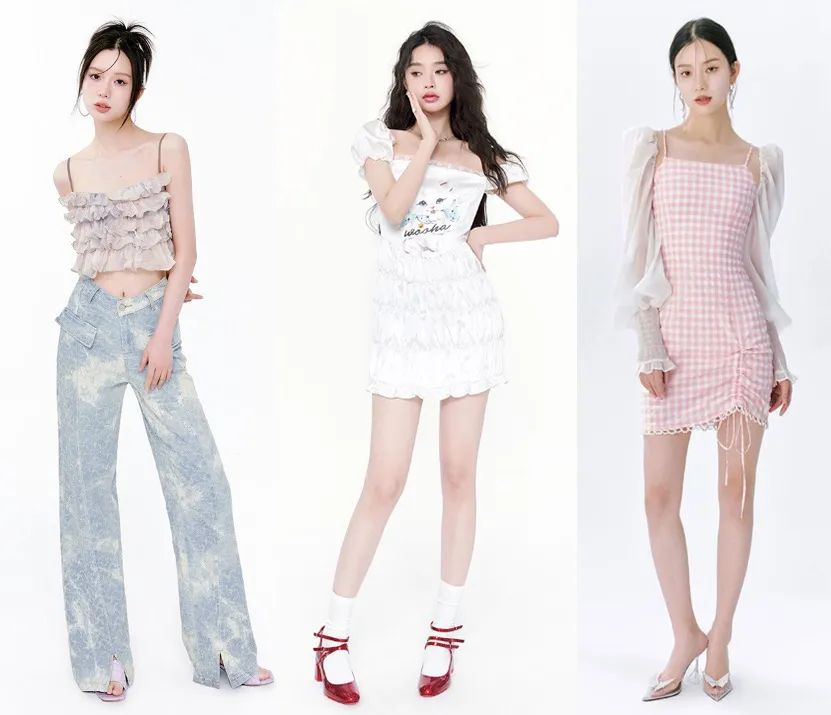 如果淘宝模特界有咖位，这两位小姐姐大概是人气“流量小花”吧