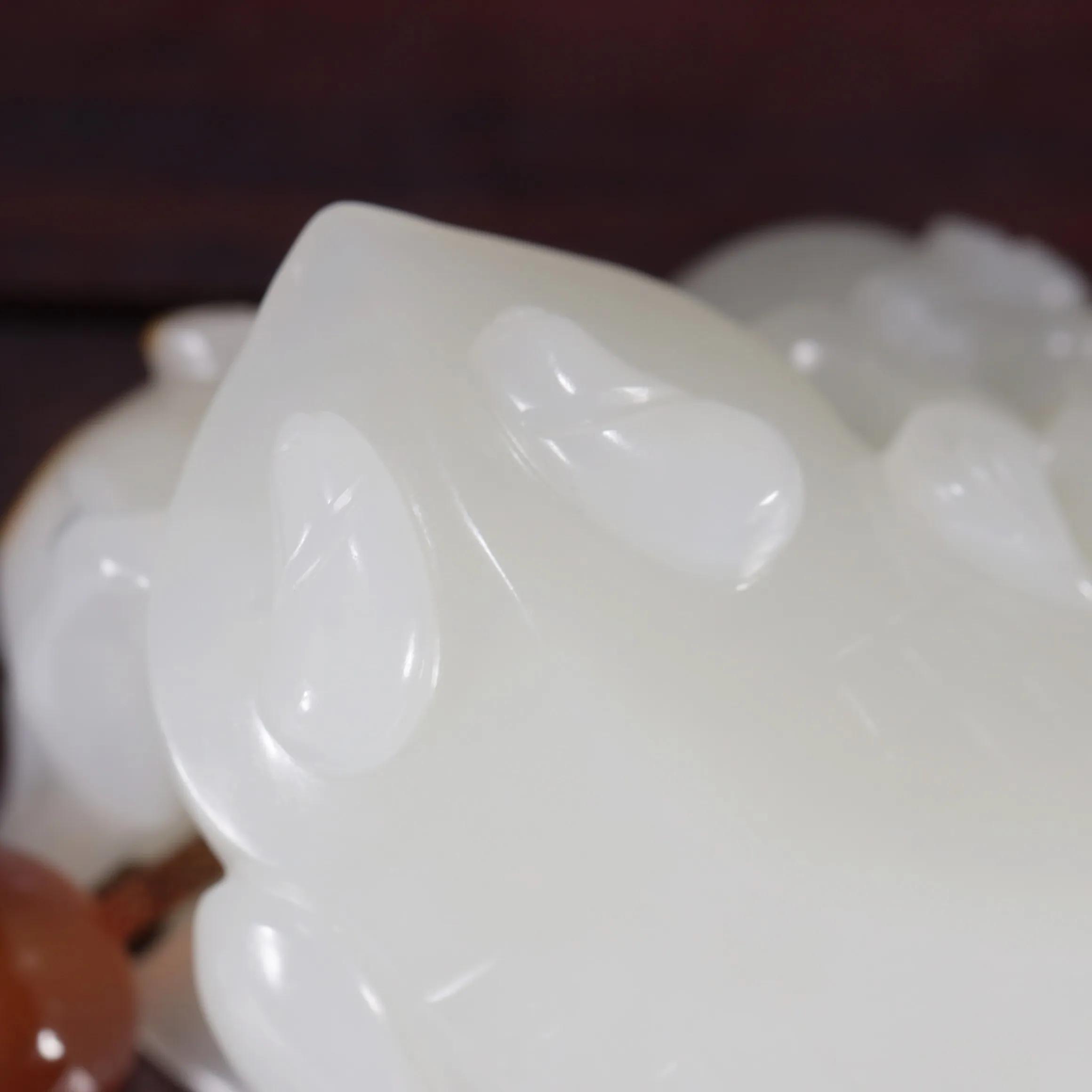 清代和田玉刘海戏金蟾手把件,和田玉金蟾手把件咋穿绳