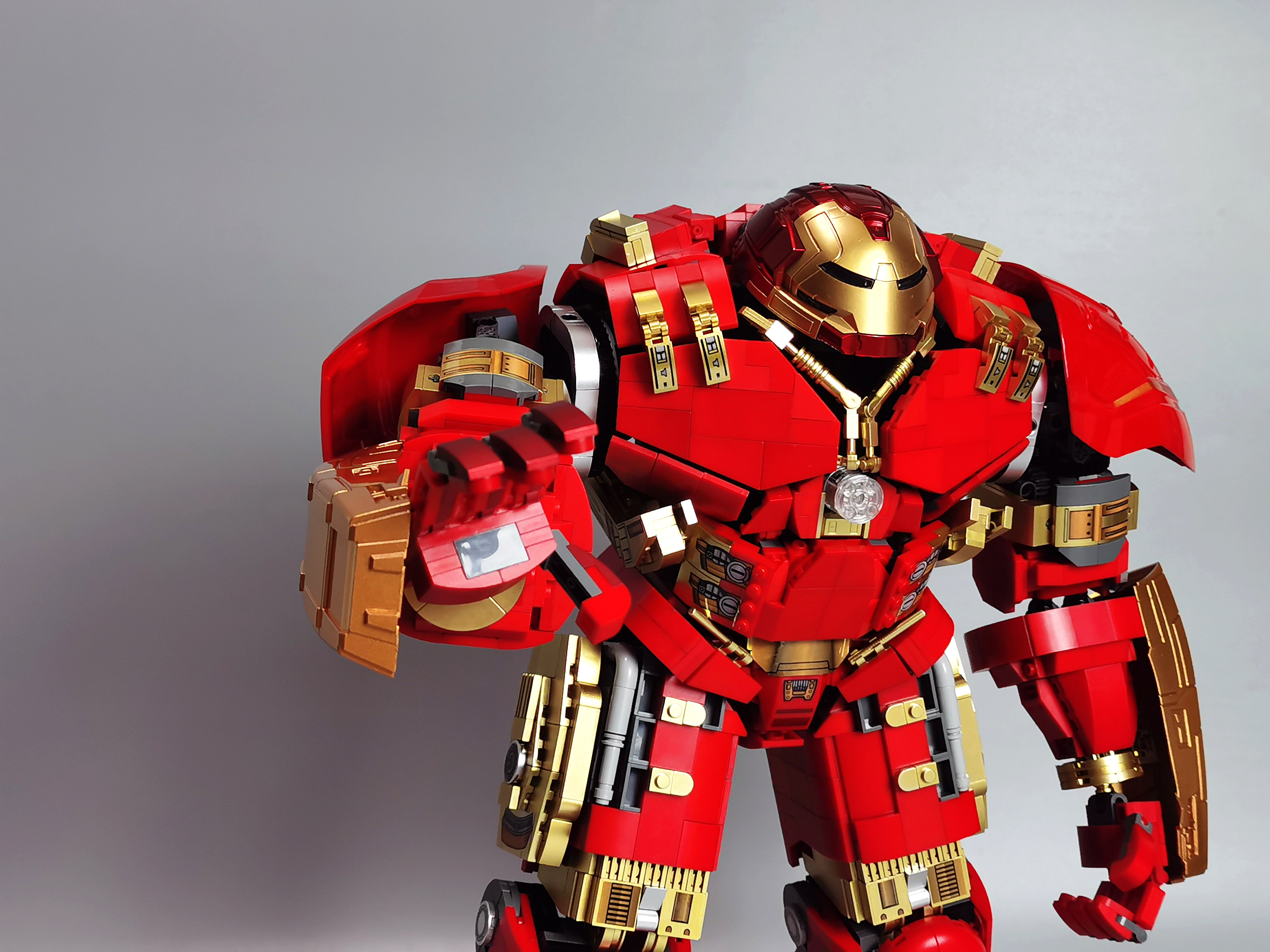 k盒子mk44反浩克装甲,k盒新品反浩克装甲拼搭