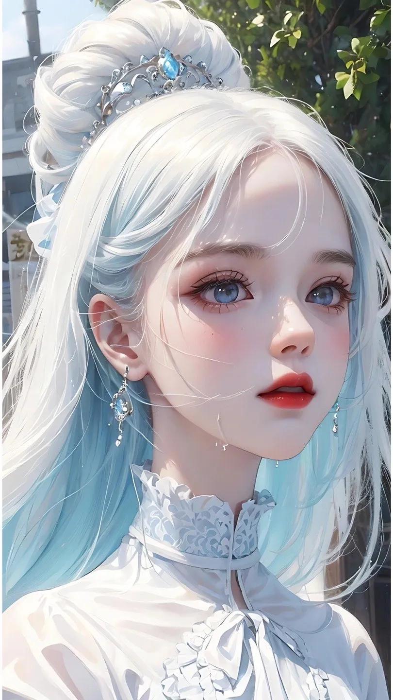 夏天穿搭小姐姐图片,小清新气质的小姐姐写真图片