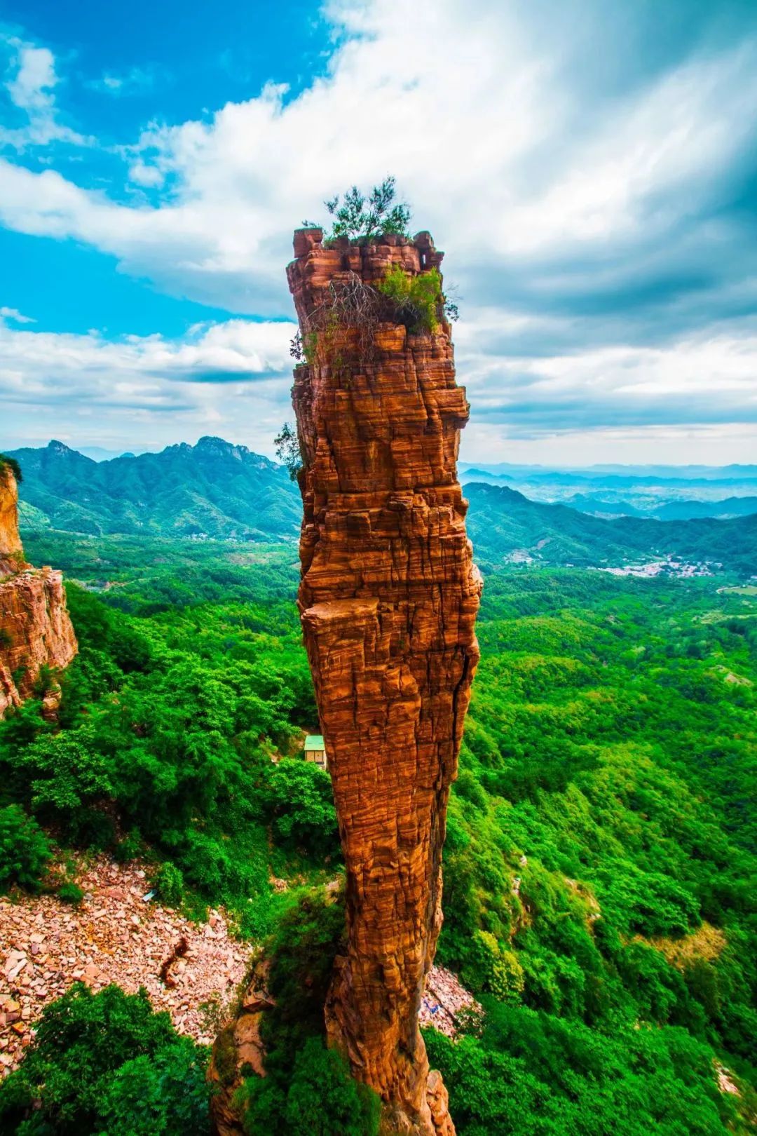 在东太行，与沧海桑田合个照