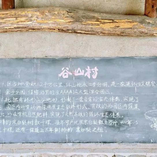 谷山网红打卡,北京谷山村好玩吗