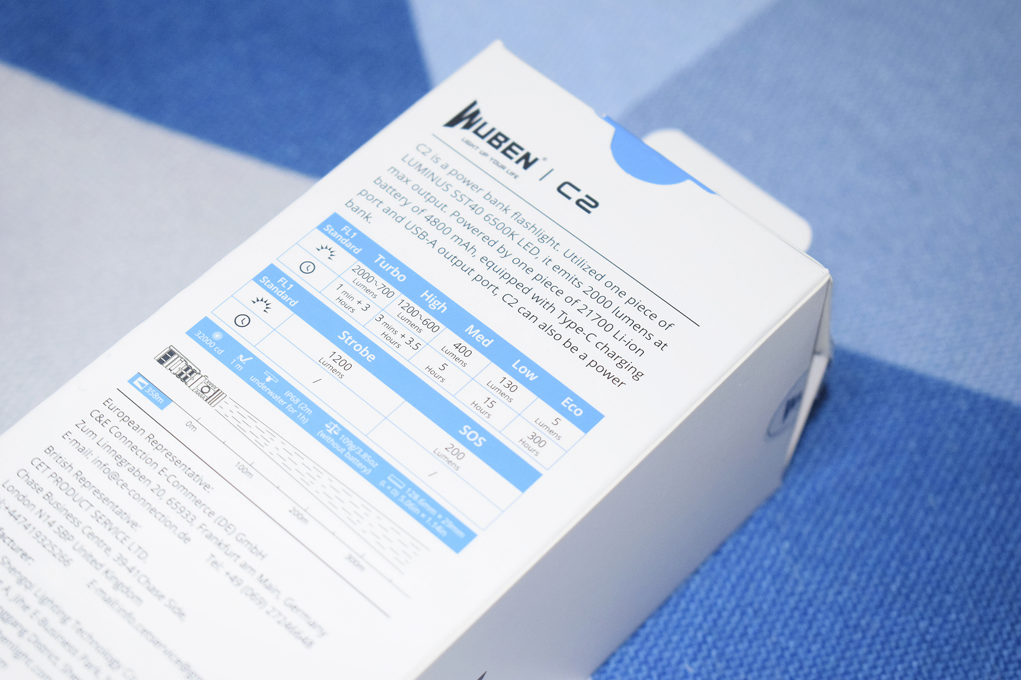 务本手电c2怎么样,务本c2手电续航