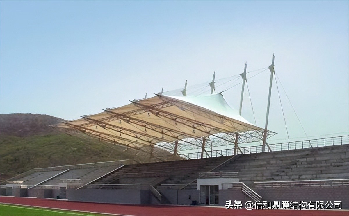 膜结构体育看台有什么好处,咸阳看台膜结构看台
