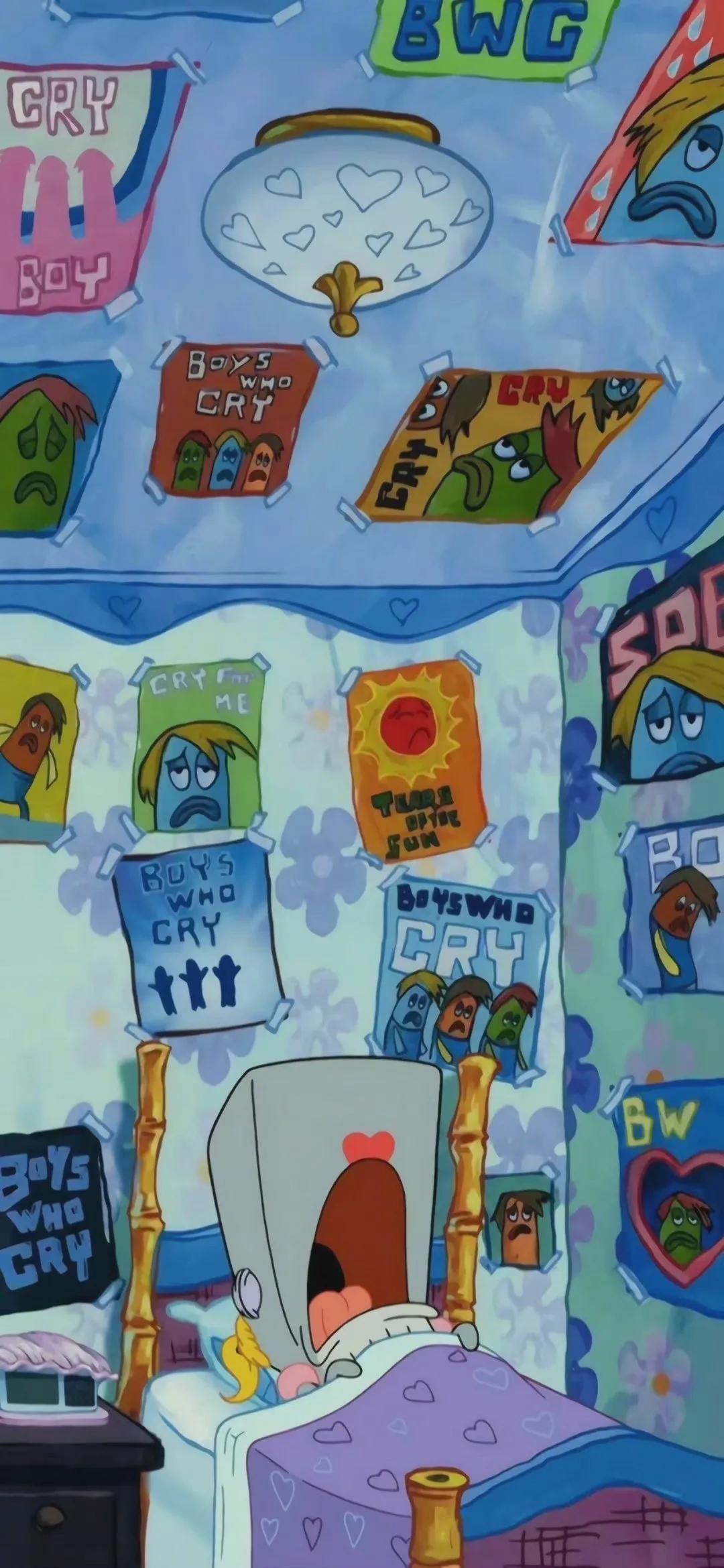 海绵宝宝ipad壁纸横屏,海绵宝宝派大星壁纸油画版