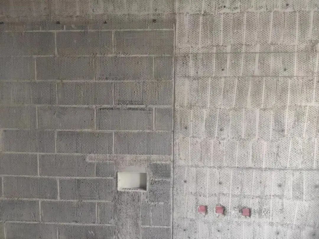 建筑工地墙面拉毛工艺,墙面抹灰前各种拉毛甩浆处理工艺