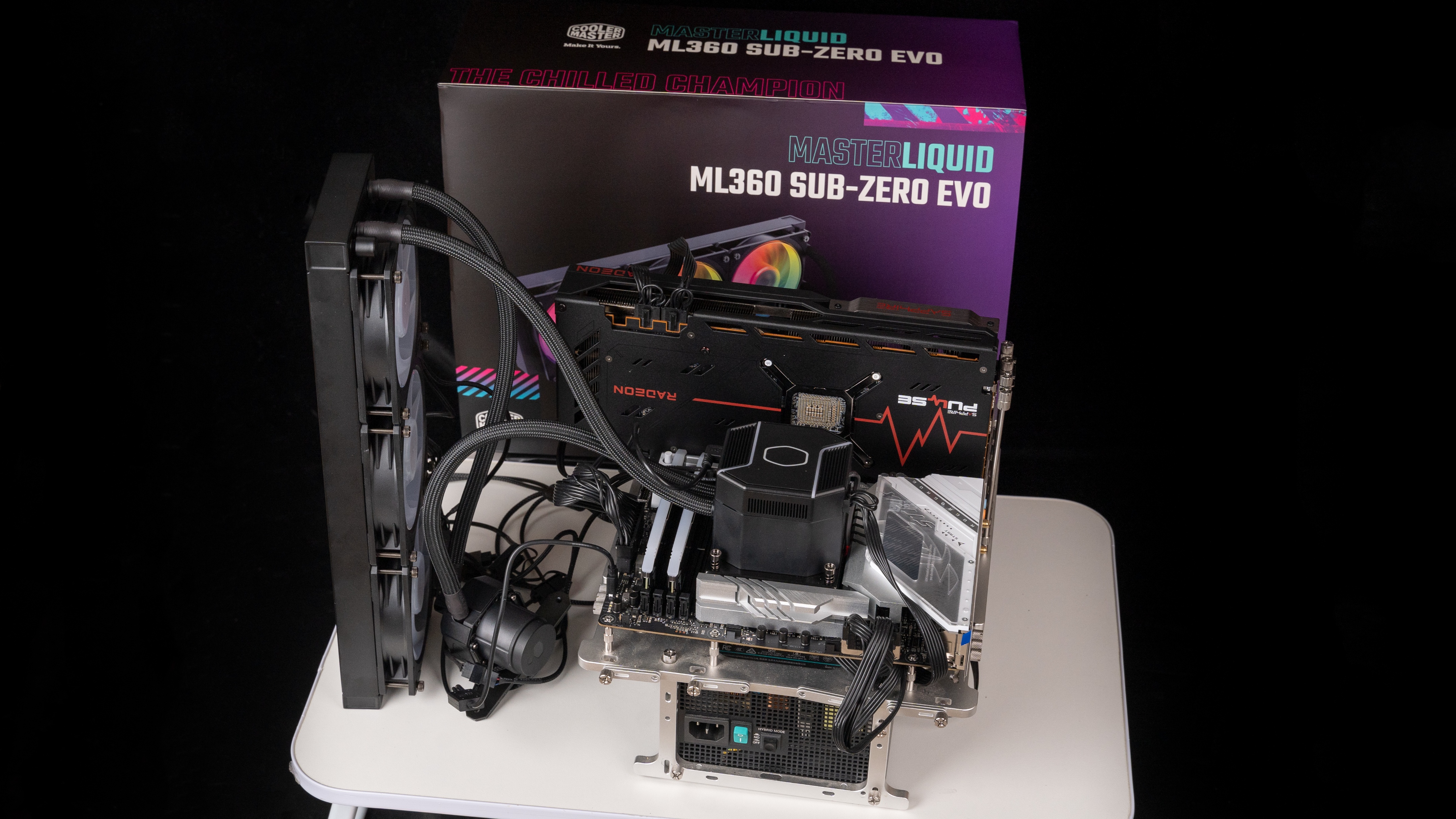 酷冷至尊黑武士散热器测评,酷冷至尊ml360散热器