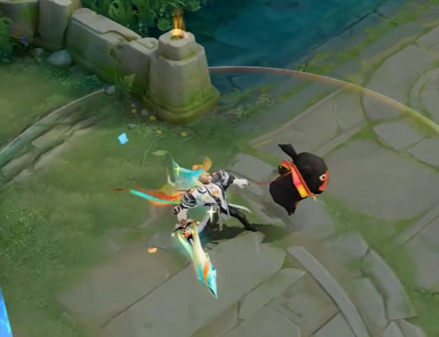 亚瑟追逃游戏特效,亚瑟特效一技能