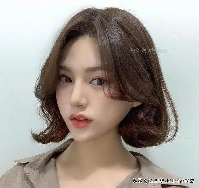 短发内扣怎么烫,短发烫内扣的图片