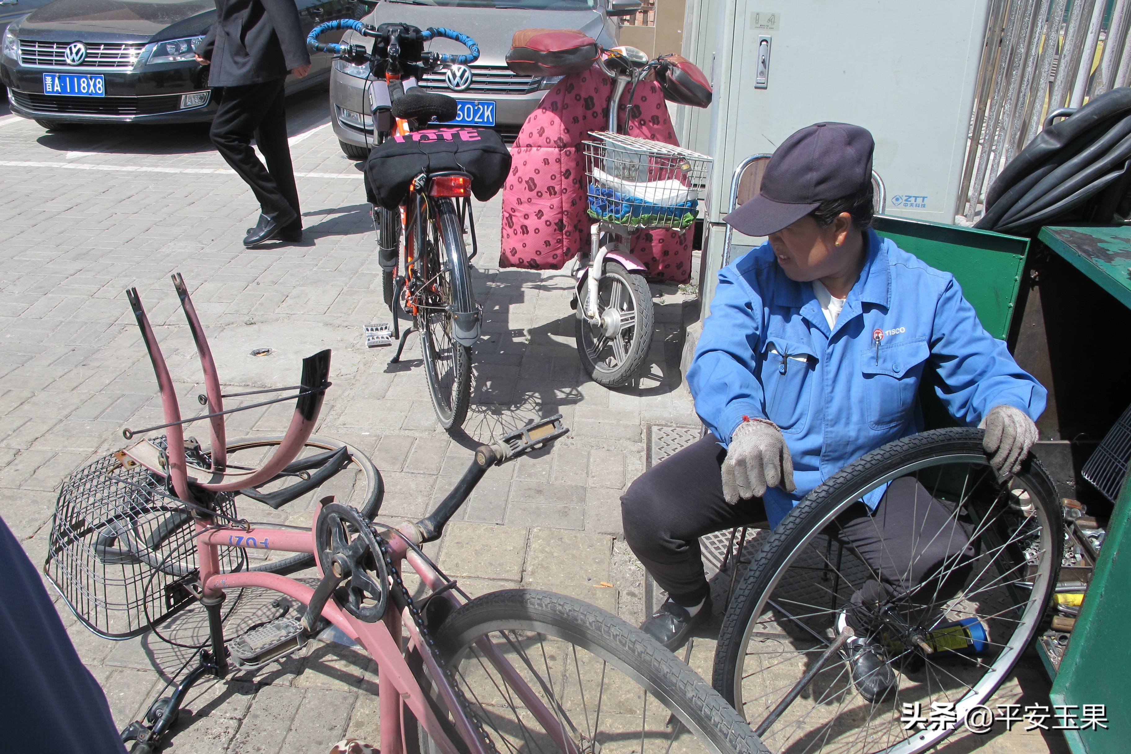 “洁女”第一天骑车侧记